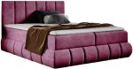 Επενδυμένο κρεβάτι Venezia-Roz-200 x 200