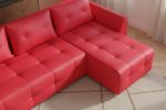 Γωνιακός καναπές Marten-Κόκκινο - Image 4