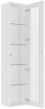 Βιτρίνα glass Vigo κρεμαστή-40 x 30 x 180 εκ. - Image 5