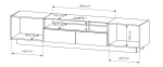 Έπιπλο τηλεόρασης Hori-Μπεζ Ανοιχτό - Image 6