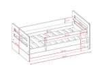 Παιδικό Κρεβάτι Tomi-160 x 80 - Image 3