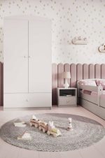 Ντουλάπα Babydreams δίφυλλη-Leuko - Image 6