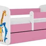 Παιδικό Κρεβάτι Babydreams Cartoon-Roz-140 x 70-Animals