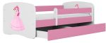 Παιδικό Κρεβάτι Babydreams Cartoon-Roz-160 x 80-Princess - Image 4
