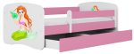 Παιδικό Κρεβάτι Babydreams Cartoon-Roz-180 x 80-Mermaid - Image 4