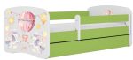 Παιδικό Κρεβάτι Babydreams Cartoon-Prasino-160 x 80-Balloon