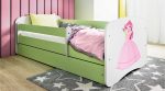 Παιδικό Κρεβάτι Babydreams Cartoon-Prasino-160 x 80-Princess - Image 2