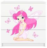 Συρταριέρα Babydreams Cartoon-Leuko-Fairy with butterflies - Image 4