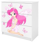 Συρταριέρα Babydreams Cartoon-Leuko-Fairy with butterflies - Image 5