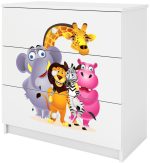 Συρταριέρα Babydreams Cartoon-Leuko-Zoo - Image 6