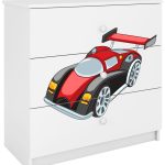 Συρταριέρα Babydreams Cartoon-Leuko-Auto