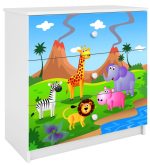 Συρταριέρα Babydreams Cartoon-Leuko-Safari