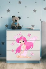 Συρταριέρα Babydreams Cartoon-Mple-Fairy with butterflies - Image 2