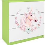Συρταριέρα Babydreams Cartoon-Prasino-Unicorn