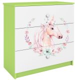 Συρταριέρα Babydreams Cartoon-Prasino-Unicorn