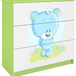 Συρταριέρα Babydreams Cartoon-Prasino-Teddy Bear