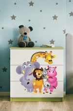 Συρταριέρα Babydreams Cartoon-Prasino-Zoo - Image 2