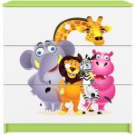 Συρταριέρα Babydreams Cartoon-Prasino-Zoo - Image 5