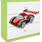 Συρταριέρα Babydreams Cartoon-Prasino-Auto