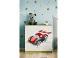 Συρταριέρα Babydreams Cartoon-Prasino-Auto - Image 2