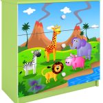 Συρταριέρα Babydreams Cartoon-Prasino-Safari