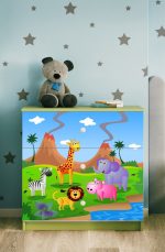 Συρταριέρα Babydreams Cartoon-Prasino-Safari - Image 2