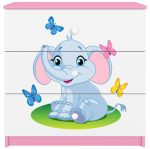 Συρταριέρα Babydreams Cartoon-Roz-Elephant - Image 6