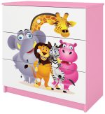 Συρταριέρα Babydreams Cartoon-Roz-Zoo - Image 5