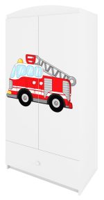 Ντουλάπα Babydreams Cartoon-Leuko-Fire Brigade - Image 6