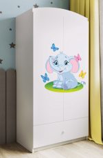 Ντουλάπα Babydreams Cartoon-Leuko-Elephant - Image 6