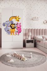 Ντουλάπα Babydreams Cartoon-Leuko-Zoo - Image 2