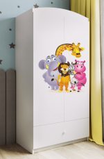 Ντουλάπα Babydreams Cartoon-Leuko-Zoo - Image 6