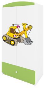 Ντουλάπα Babydreams Cartoon-Prasino-Digger - Image 6