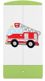 Ντουλάπα Babydreams Cartoon-Prasino-Fire Brigade - Image 5
