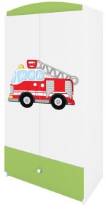 Ντουλάπα Babydreams Cartoon-Prasino-Fire Brigade - Image 6