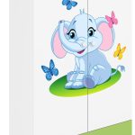 Ντουλάπα Babydreams Cartoon-Prasino-Elephant