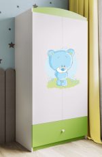 Ντουλάπα Babydreams Cartoon-Prasino-Teddy Bear - Image 2