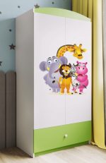 Ντουλάπα Babydreams Cartoon-Prasino-Zoo - Image 2