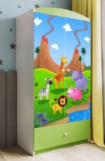 Ντουλάπα Babydreams Cartoon-Prasino-Safari - Image 2