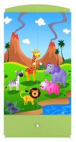 Ντουλάπα Babydreams Cartoon-Prasino-Safari - Image 6