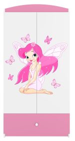 Ντουλάπα Babydreams Cartoon-Roz-Fairy with butterflies - Image 5