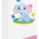 Ντουλάπα Babydreams Cartoon-Roz-Elephant