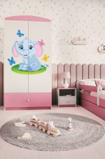 Ντουλάπα Babydreams Cartoon-Roz-Elephant - Image 2