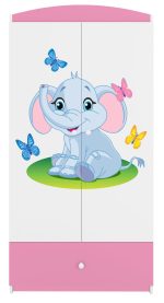 Ντουλάπα Babydreams Cartoon-Roz-Elephant - Image 6