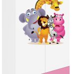 Ντουλάπα Babydreams Cartoon-Roz-Zoo
