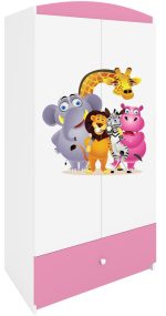 Ντουλάπα Babydreams Cartoon-Roz-Zoo