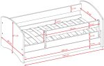 Παιδικό Κρεβάτι Babydreams Cartoon-Mple-140 x 70-Formula - Image 3