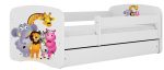 Παιδικό Κρεβάτι Babydreams Cartoon-Leuko-160 x 80-Zoo