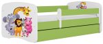 Παιδικό Κρεβάτι Babydreams Cartoon-Prasino-160 x 80-Zoo