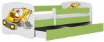 Παιδικό Κρεβάτι Babydreams Cartoon-Prasino-160 x 80-Digger - Image 5